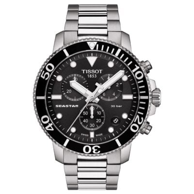 Tissot Seastar 1000 Chronograph Men's Black Watch - T1204171105100